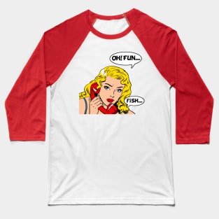 OhFunFish Baseball T-Shirt